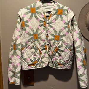 Quilted jacket size small